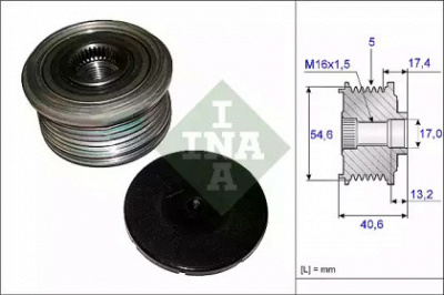 WILMINK GROUP wg1253685 -  Механизм свободного хода генератора